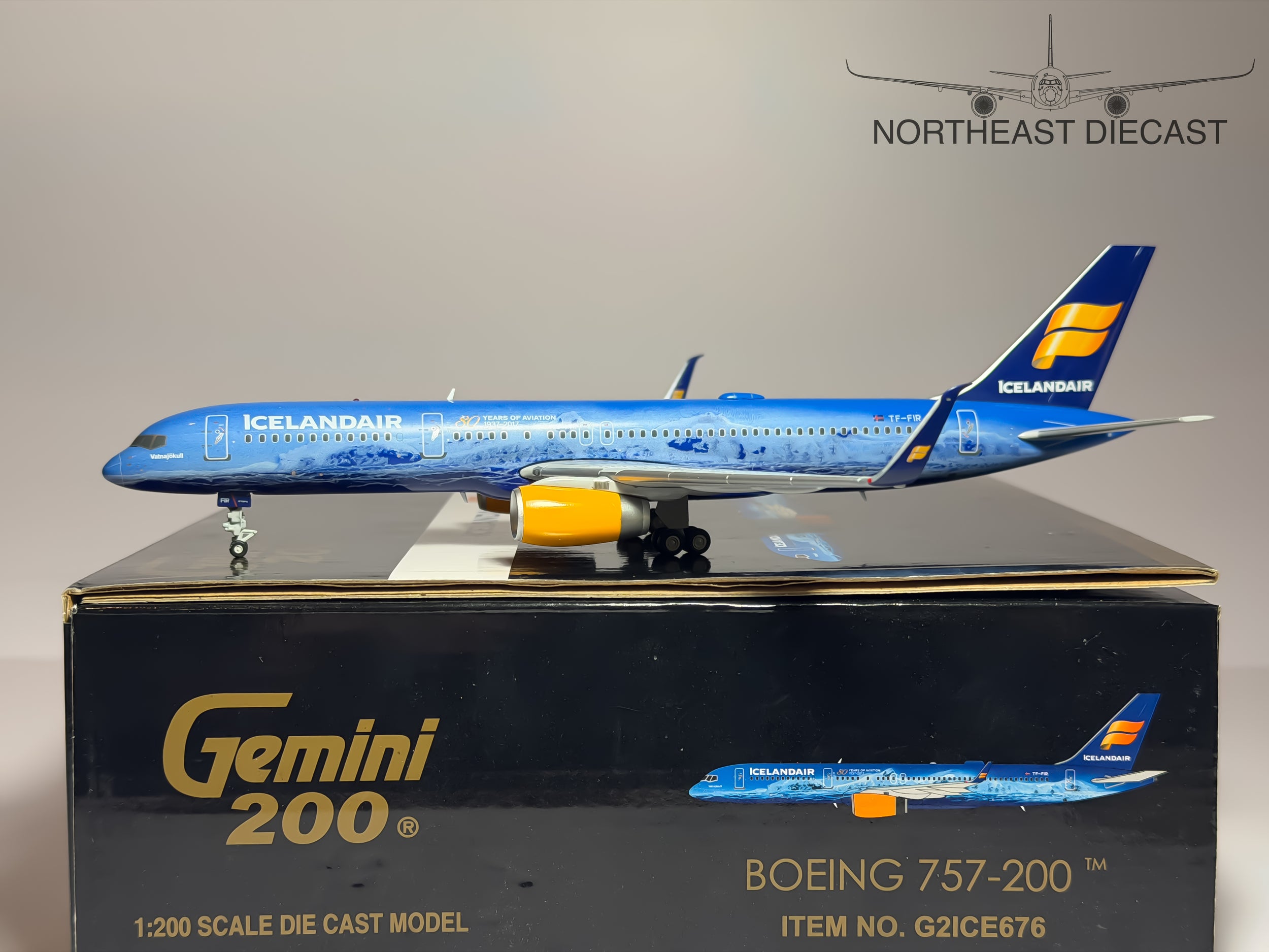 Icelandair Boeing 757-200 1:200 Gemini Jets TF-FIR (G2ICE676)