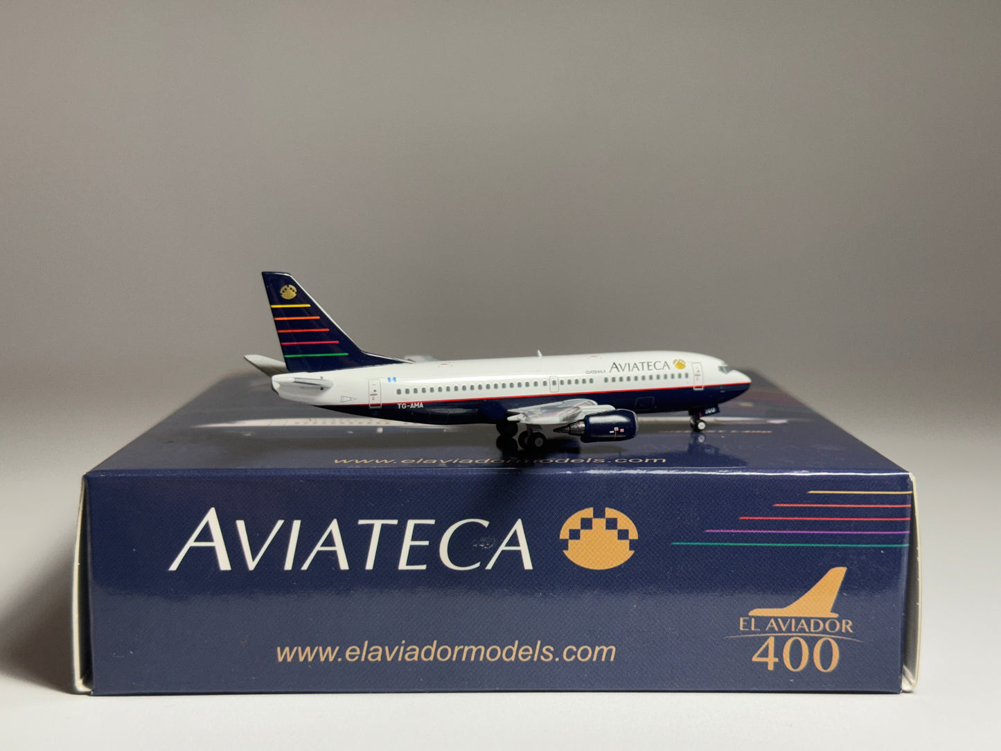 El Aviador 1:400 Aviateca Airlines Boeing 737-300 TG-AMA EAV400-AMA