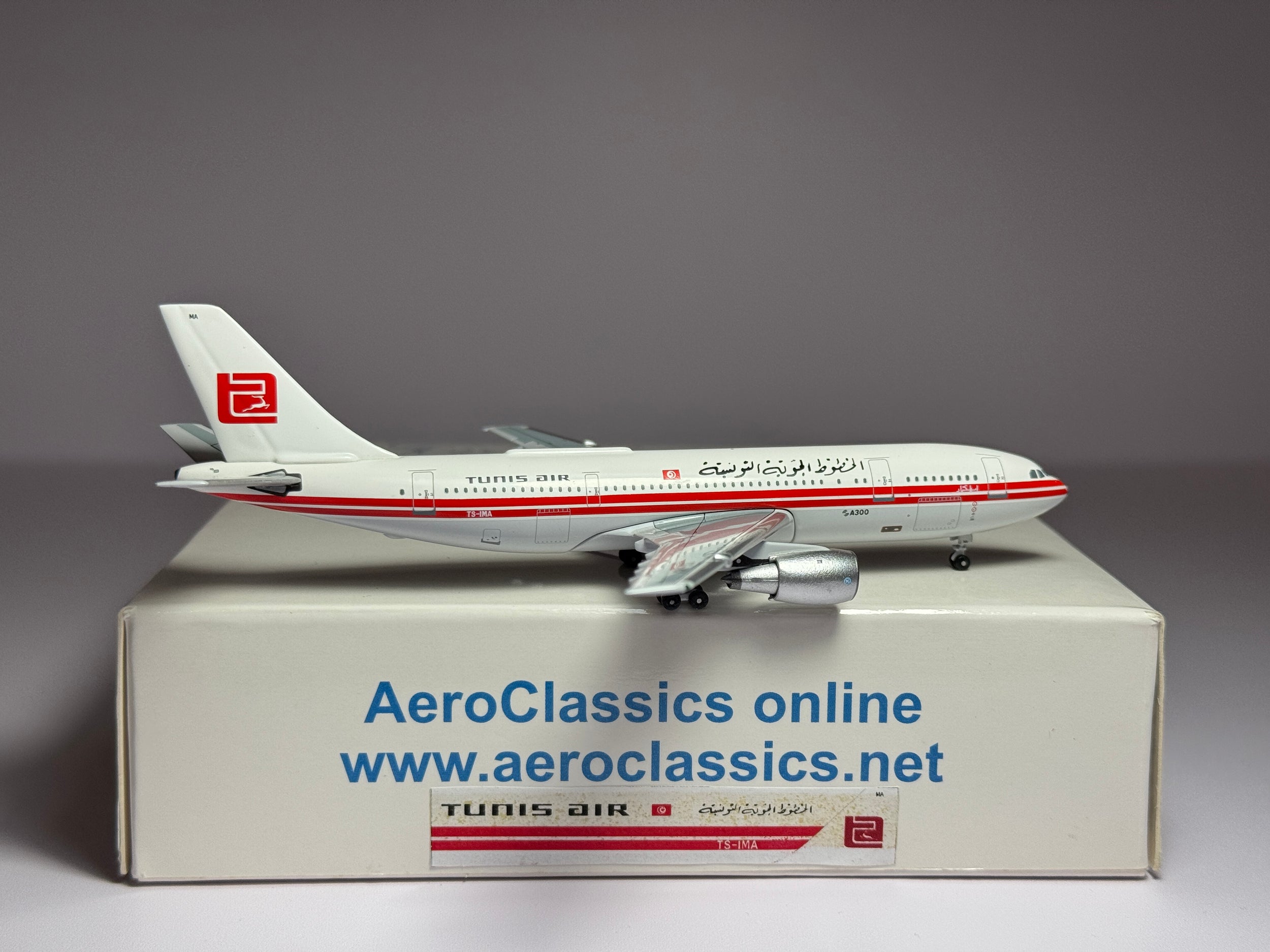 Aeroclassics 1:400 Tunis Air Airbus A300 TS-IMA ACTSIMA