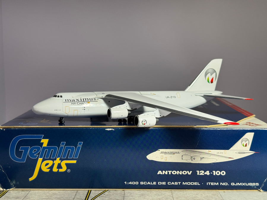 Gemini Jets 1:400 Maximus Air Cargo Antonov AN-124-100 UR-ZYD GJMXU885
