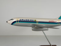 1:100 Cruziero Boeing 737-200 (PP-CRZ) - Blue Cheatline | Vogelaar Model