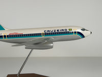 1:100 Cruziero Boeing 737-200 (PP-CRZ) - Blue Cheatline | Vogelaar Model