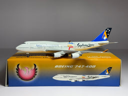 Phoenix Models 1:400 Ansett Australia Boeing 747-400 VH-ANA Sydney 2000 PH10301