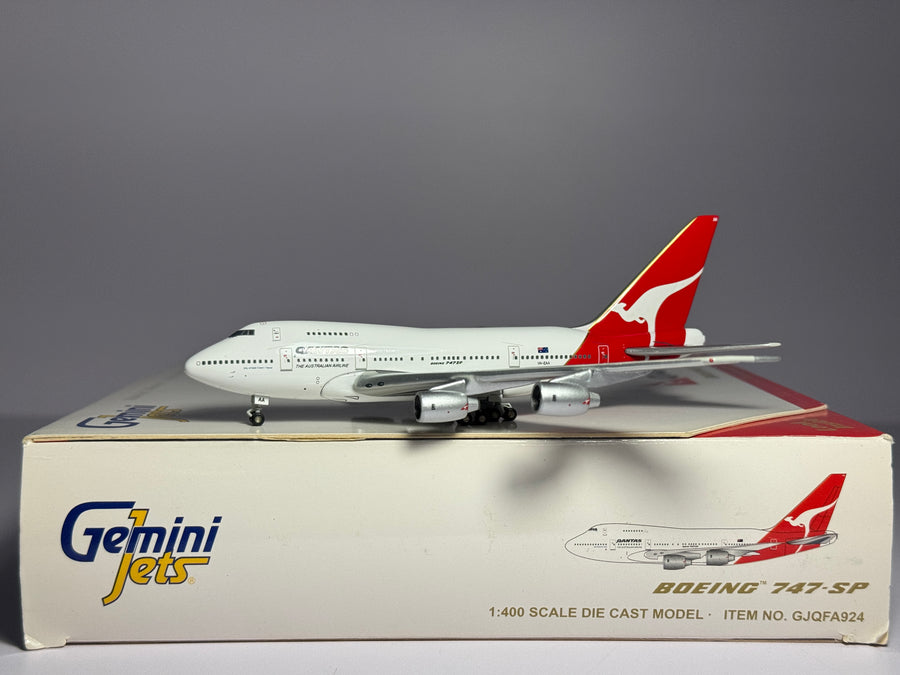 Gemini Jets 1:400 Qantas Airways Boeing 747SP VH-EAA GJQFA924