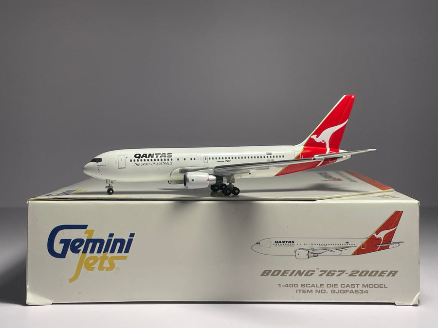Gemini Jets 1:400 Qantas Airways Boeing 767-200 VH-EAL City of Geelong GJQFA634