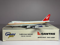 Gemini Jets 1:400 Qantas Airways Boeing 747-200 VH-EBA City of Canberra GJQFA066