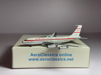 Aeroclassics 1:400 Qantas Airways Boeing 707-100B VH-EBF Red Stripe ACVHEBF
