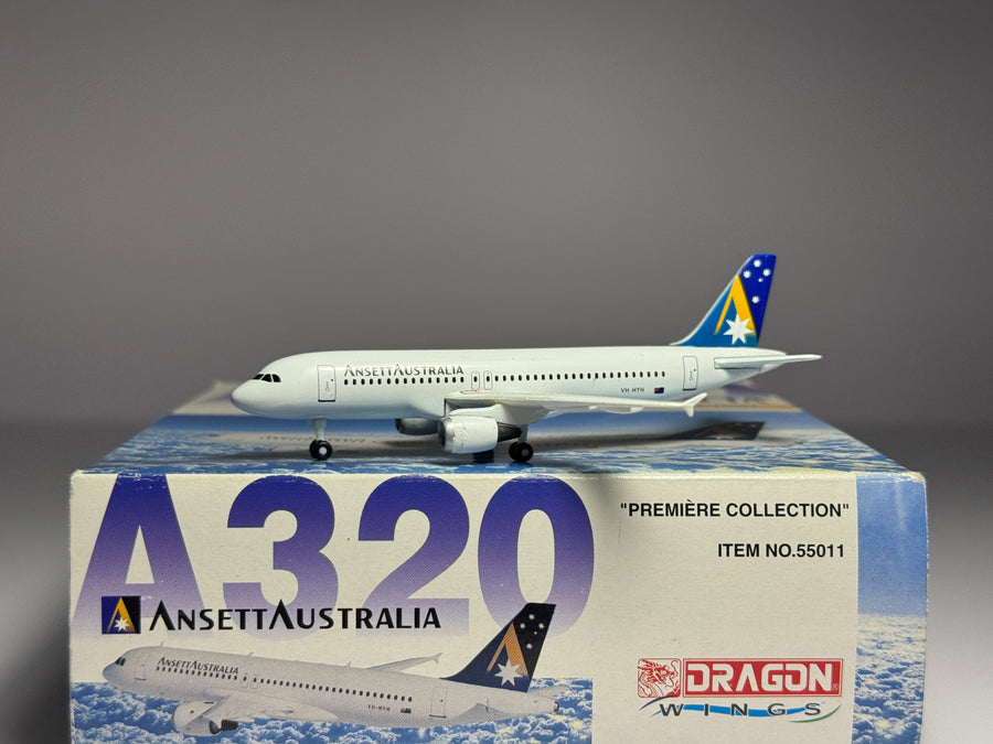 Dragon Wings 1:400 Ansett Australia Airbus A320-200 VH-HYH 55011