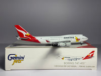 Gemini Jets 1:400 Qanats Airways Boeing 747-400 VH-OJU Boxing Kangaroo GJQFA1298