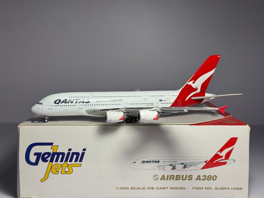 Gemini Jets 1:400 Qantas Airways Airbus A380-800 VH-OQC GJQFA1088