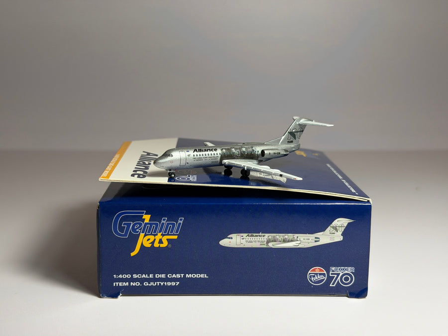 Alliance Fokker 70 1:400 Gemini Jets VH-QQW (GJUTY1997)