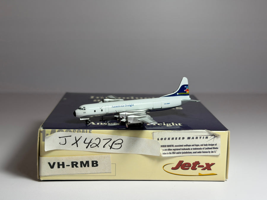Ansett Air Freight Lockheed L-188F 1:400 Jet-X VH-RMB (JX427B)
