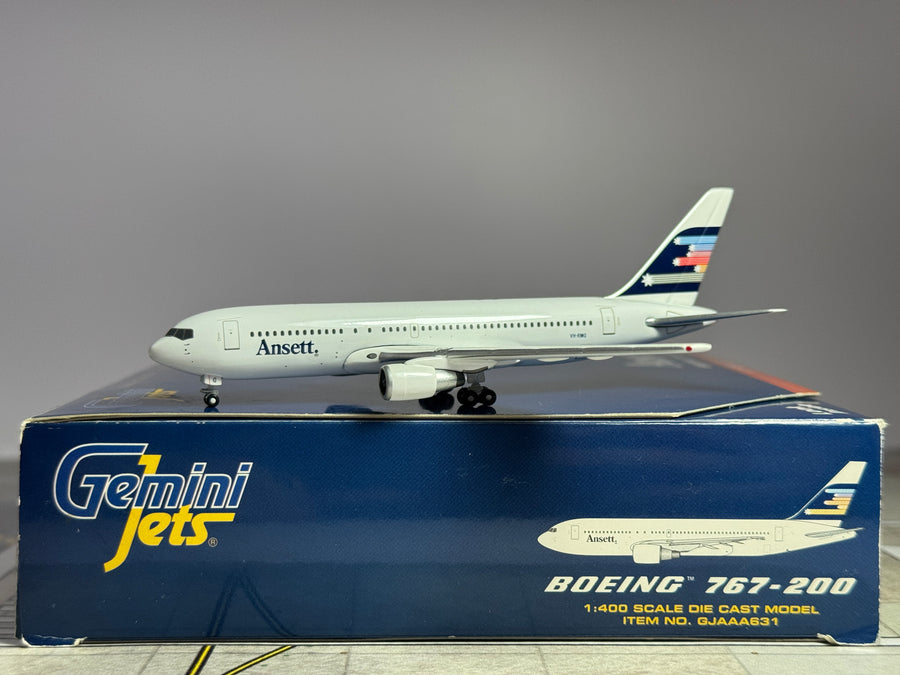 Gemini Jets 1:400 Ansett Australia Boeing 767-200 VH-RMG GJAAA631