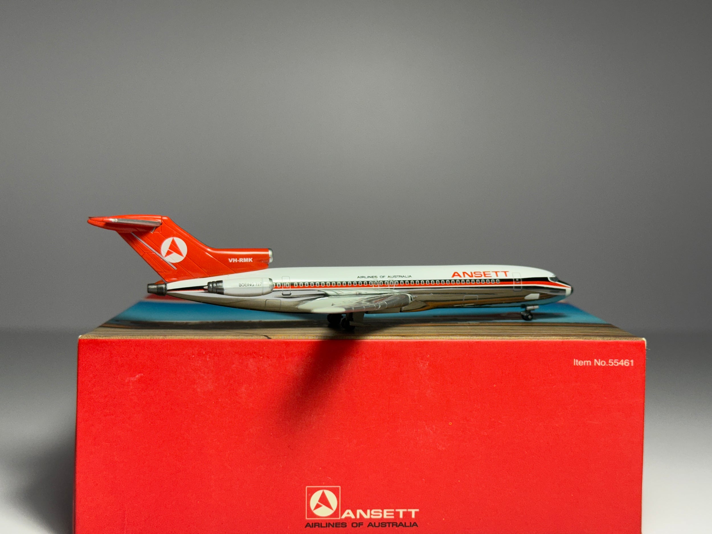 Dragon Wings 1:400 Ansett Australia Boeing 727-200 VH-RMK 55461