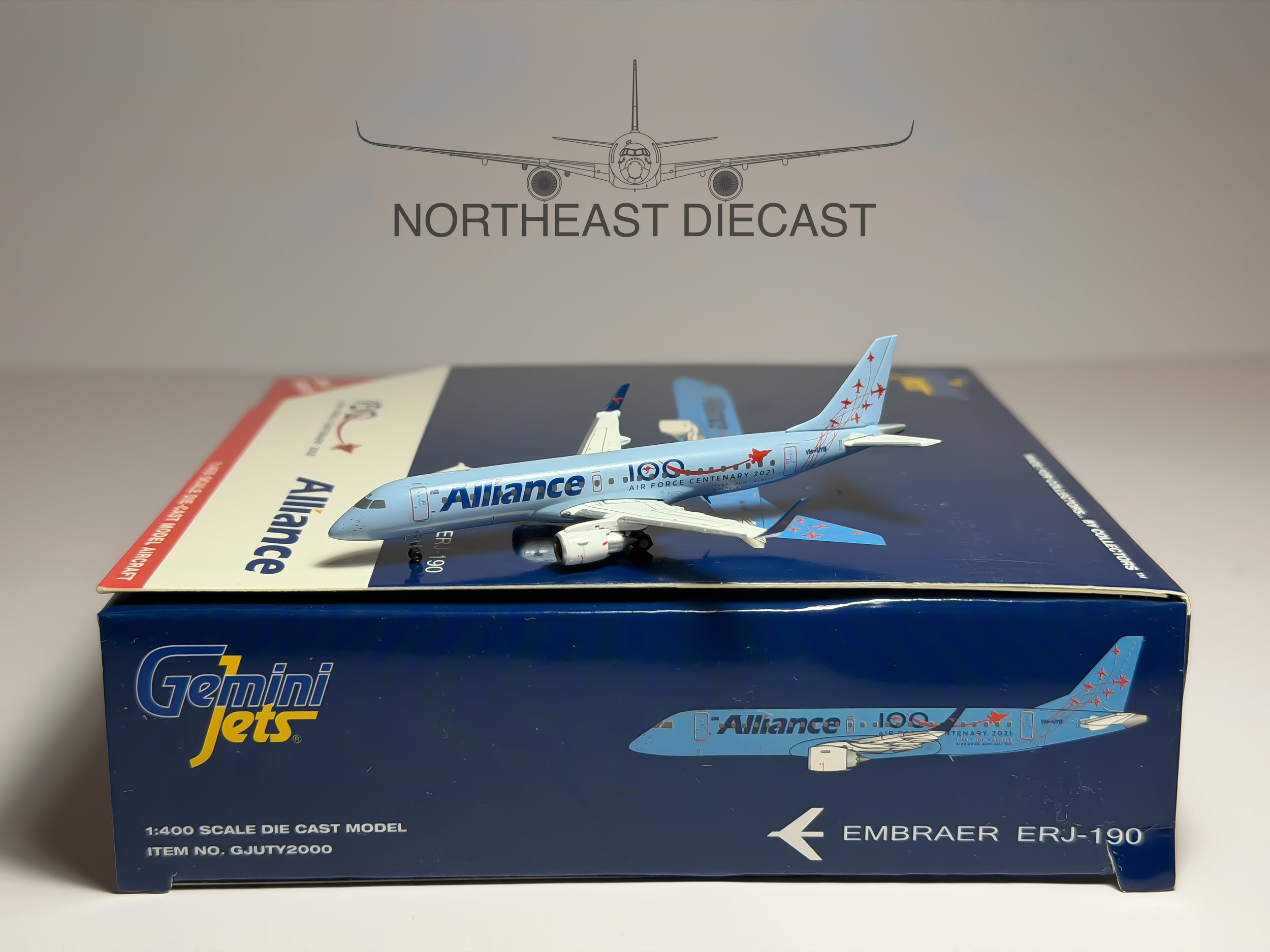 Alliance Embraer E190 1:400 Gemini Jets VH-UYB (GJUTY2000)