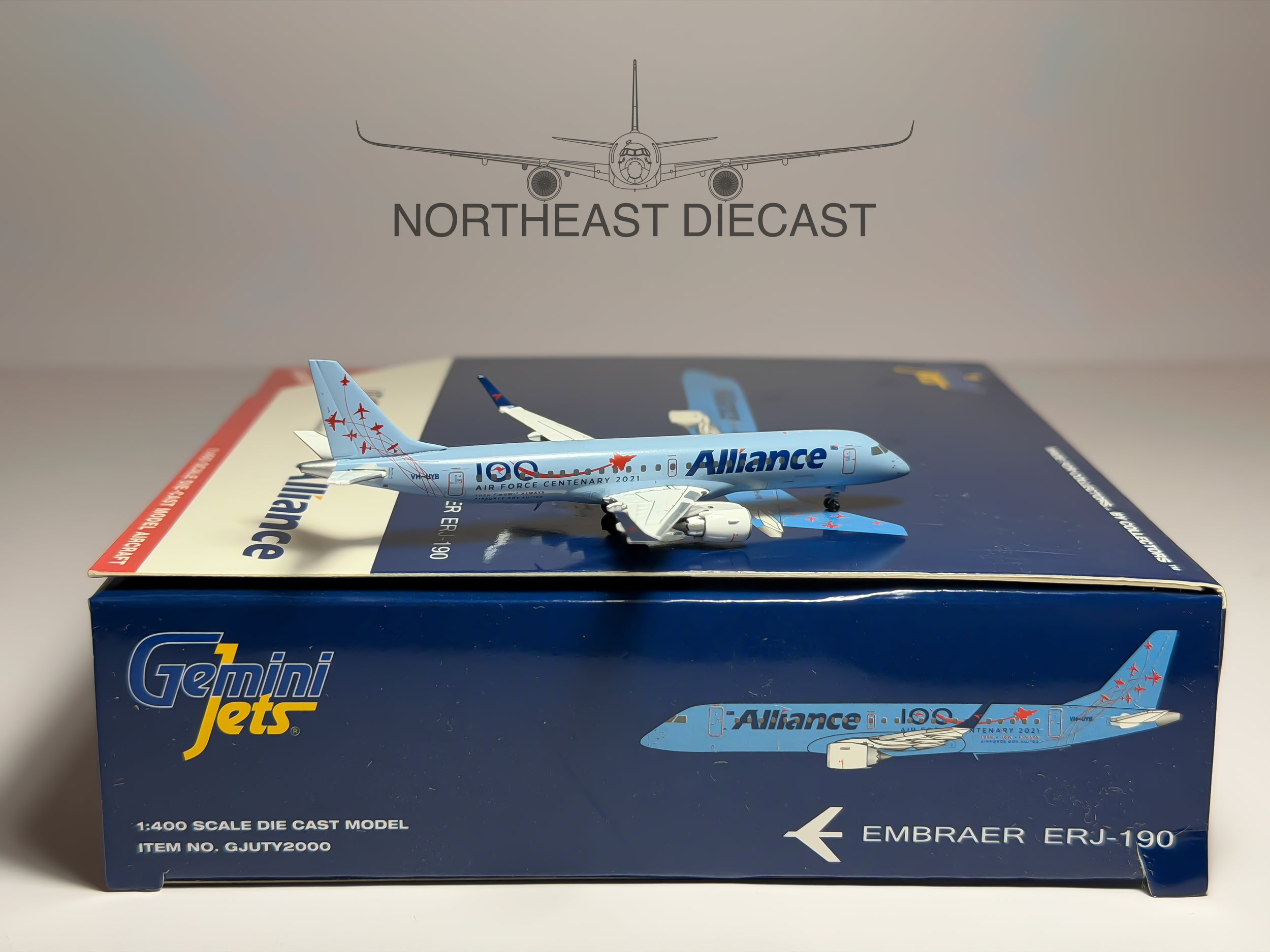 Alliance Embraer E190 1:400 Gemini Jets VH-UYB (GJUTY2000)