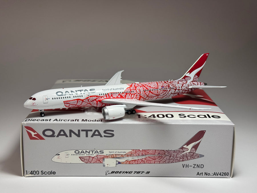 Aviation400 Qantas Airways Boeing 787-9 VH-ZND Yam Dreaming AV4260