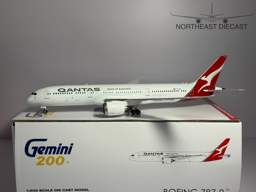 Qantas Airways Boeing 787-9 1:200 Gemini Jets VH-ZNK (G2QFA983)