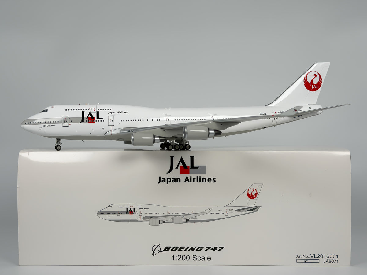 Japan Airlines (JAL) Boeing 747-400 1:200 Jet-X JA8071 (VL2016001)