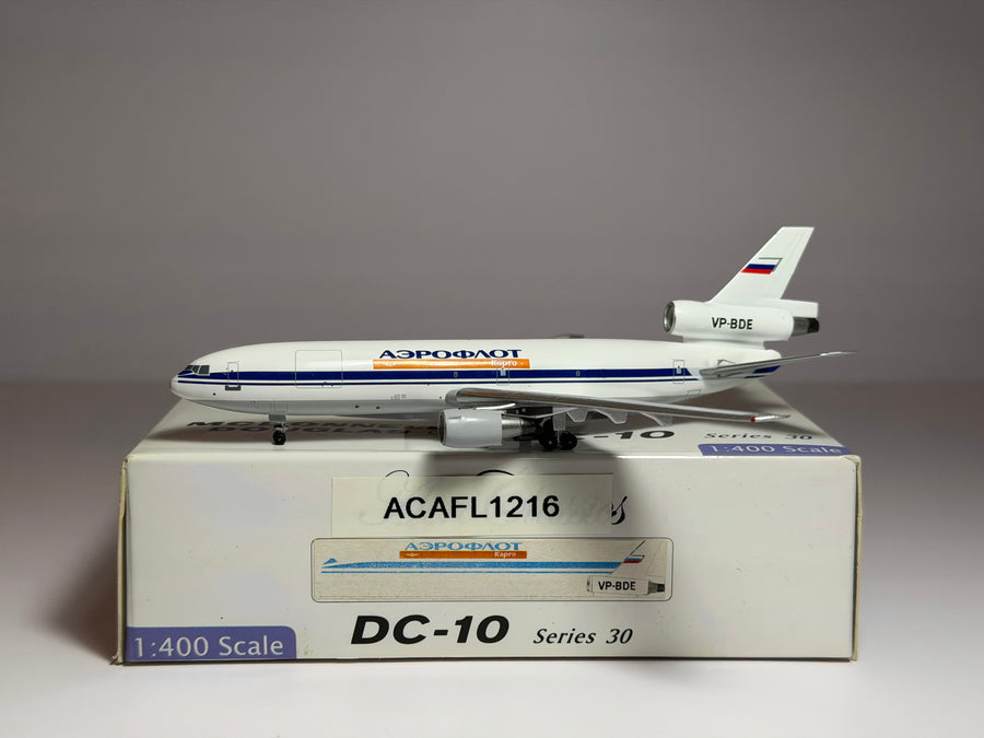 Aeroclassics 1:400 Aeroflot Cargo McDonnell Douglas DC-10-40F VP-BDE current colors ACAFL1216