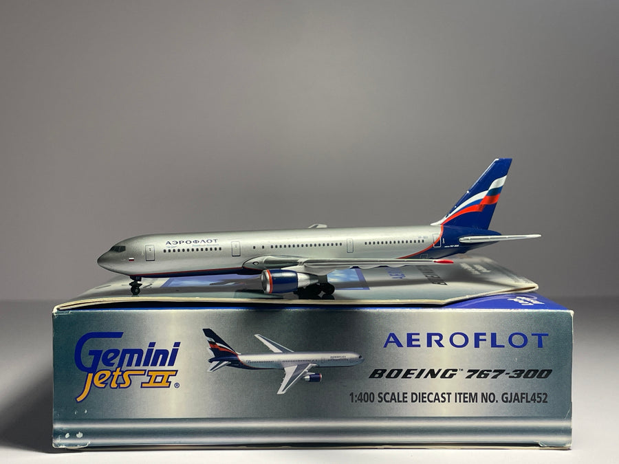 Gemini Jets 1:400 Aeroflot Boeing 767-300 VP-BDI 2000s colors GJAFL452