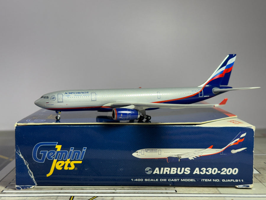 Gemini Jets 1:400 Aeroflot Airbus A330-300 VP-BLX GJAFL911