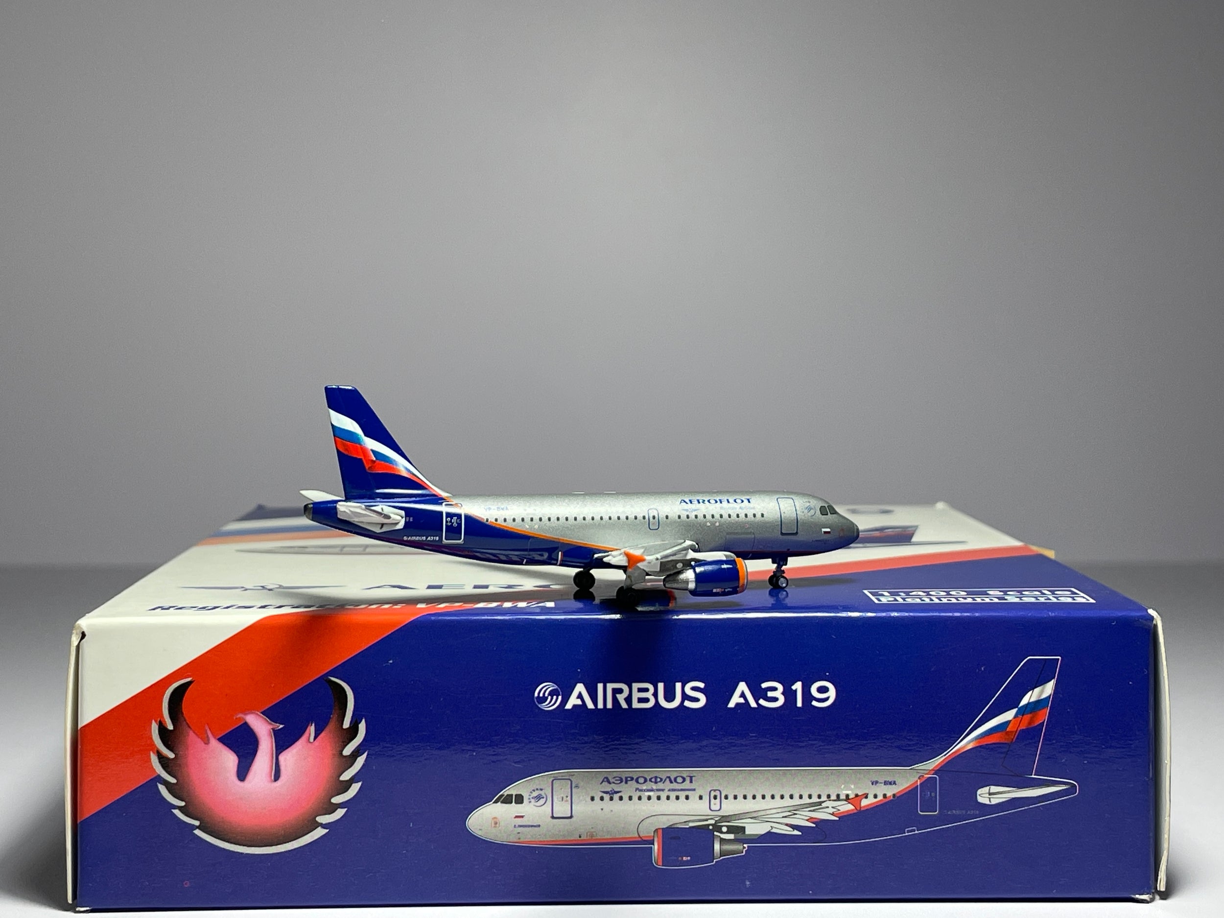 Phoenix Models 1:400 Aeroflot Airbus A319-100 VP-BWA 10711
