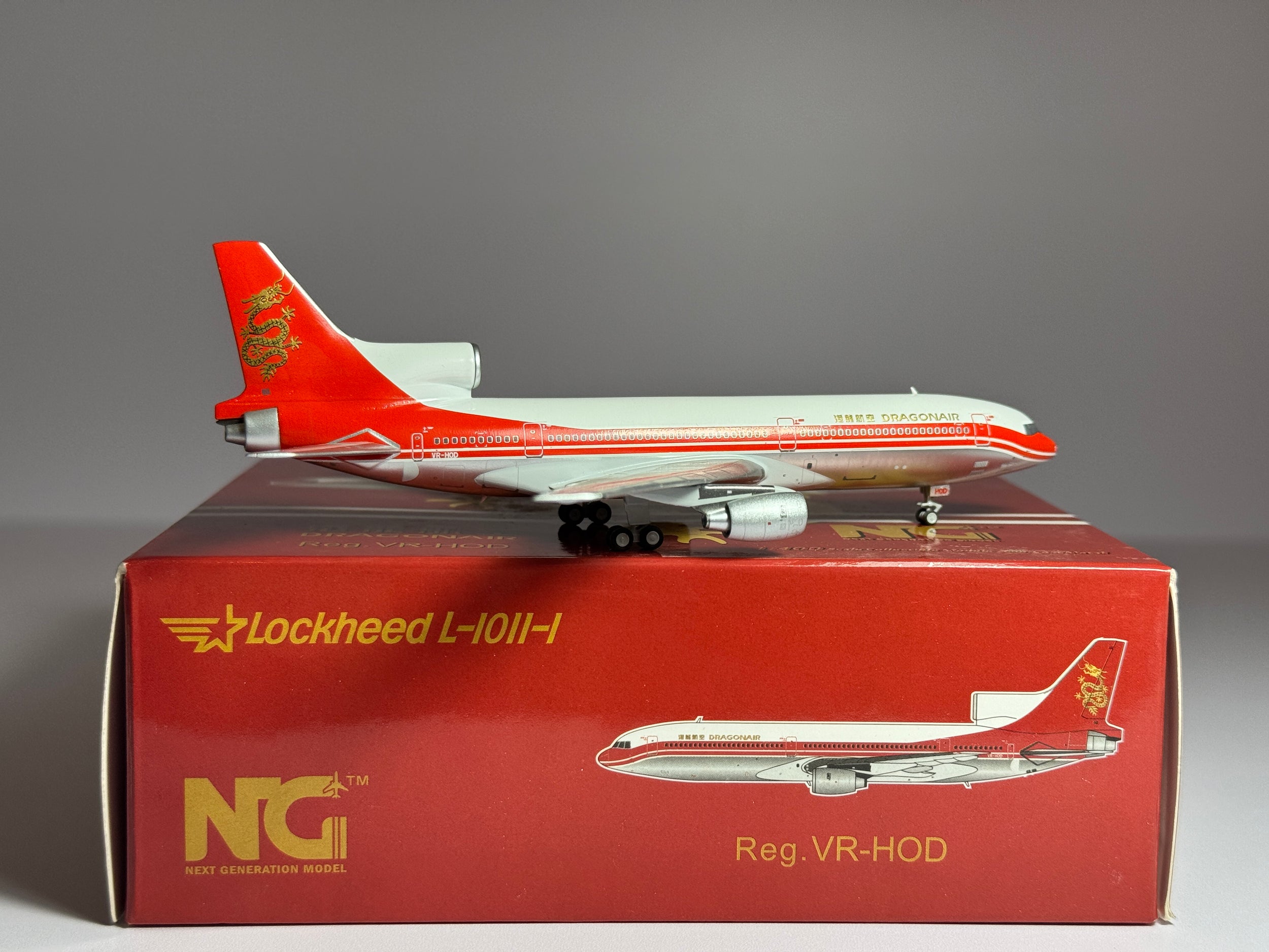 NG Models 1:400 DragonAir Lockheed L-1011 VR-HOD 1990s scheme NG31022