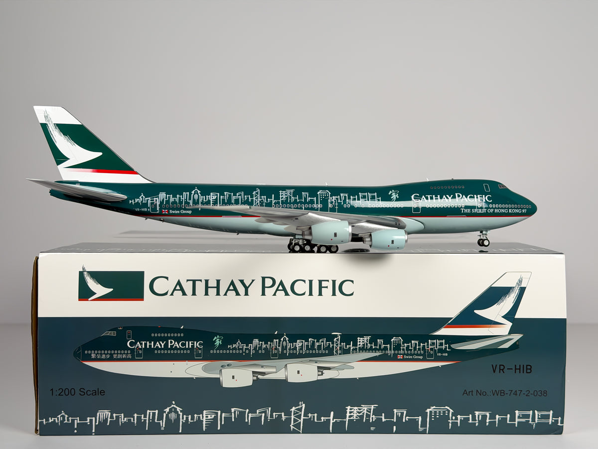 Cathay Pacific Boeing 747-200 1:200 Inflight200 VR-HIB (WB-747-2-038)
