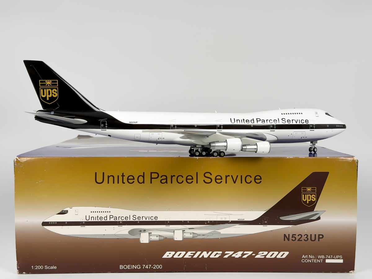 United Parcel Service (UPS) Boeing 747-200 1:200 InFlight200 N523UP (WB-747-UPS)
