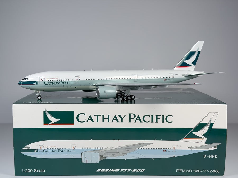 Cathay Pacific Boeing 777-200 1:200 Inflight200 B-HND (WB-777-2-006)