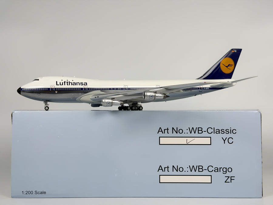 Lufthansa Boeing 747-100 1:200 InFlight200 D-ABYC (WB-CLASSICS-YC)