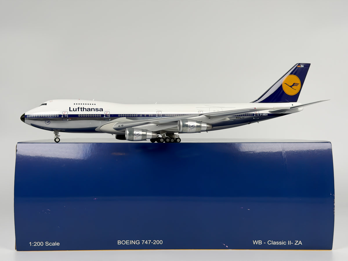 Lufthansa Boeing 747-200 1:200 InFlight200 D-ABZA (WB-CLASSICS-ZA)