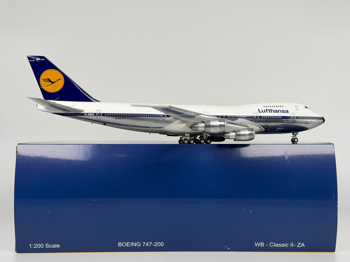 Lufthansa Boeing 747-200 1:200 InFlight200 D-ABZA (WB-CLASSICS-ZA)
