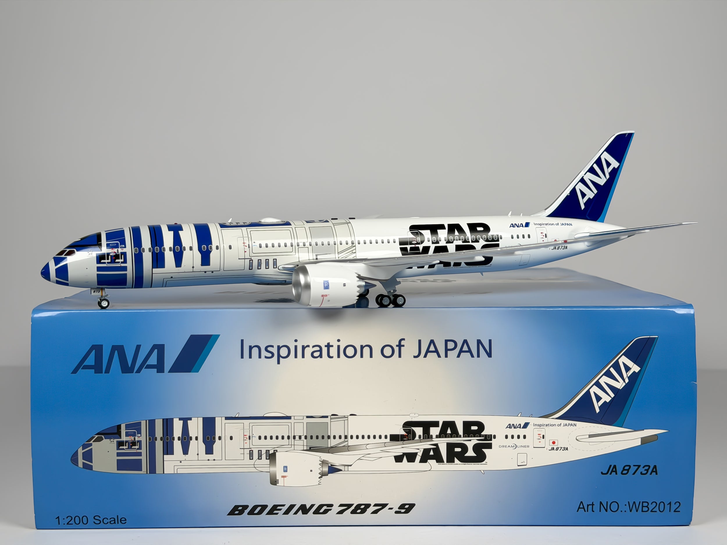 All Nippon Airways (ANA) Boeing 787-9 1:200 JC Wings JA873A (WB2012)