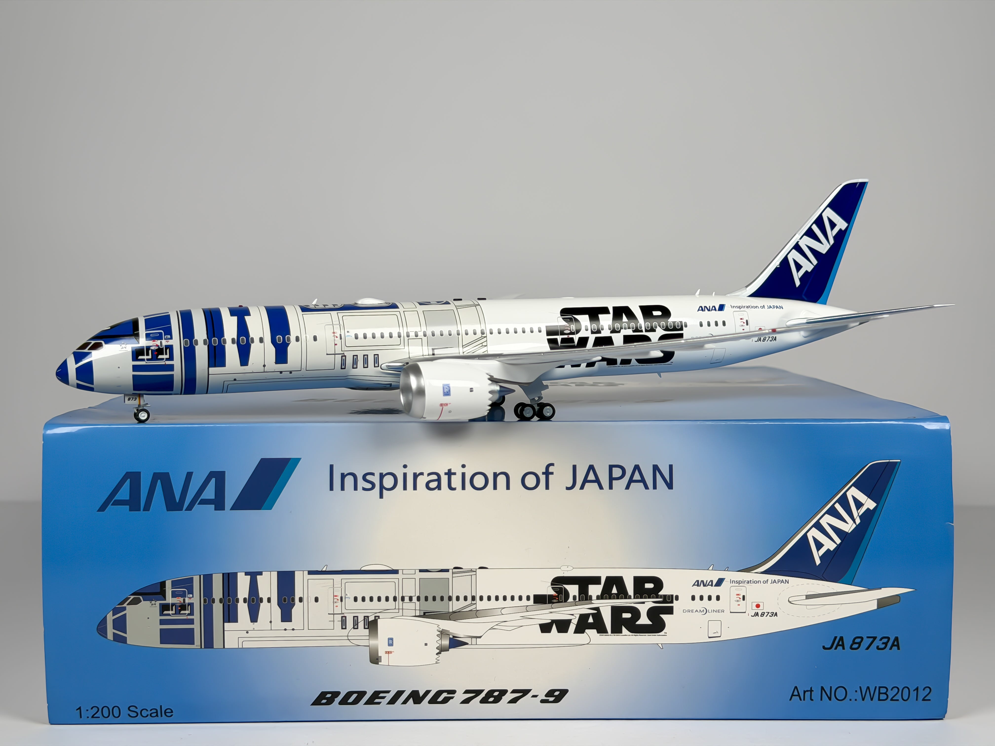 All Nippon Airways (ANA) Boeing 787-9 1:200 JC Wings JA873A (WB2012)