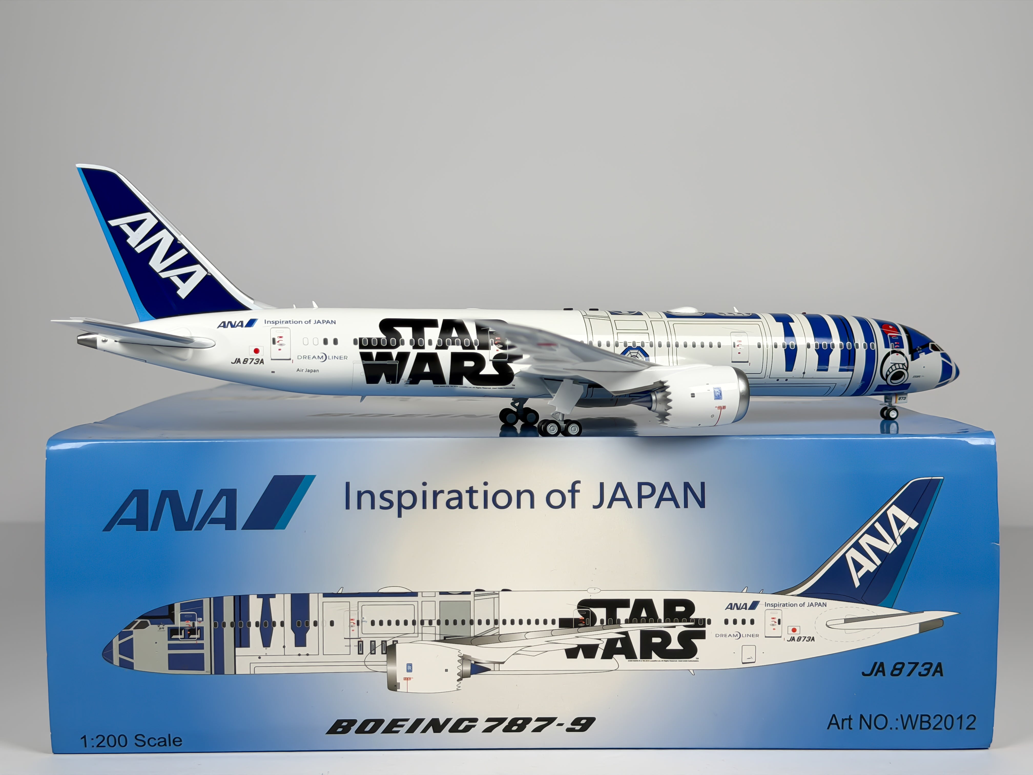 All Nippon Airways (ANA) Boeing 787-9 1:200 JC Wings JA873A (WB2012)