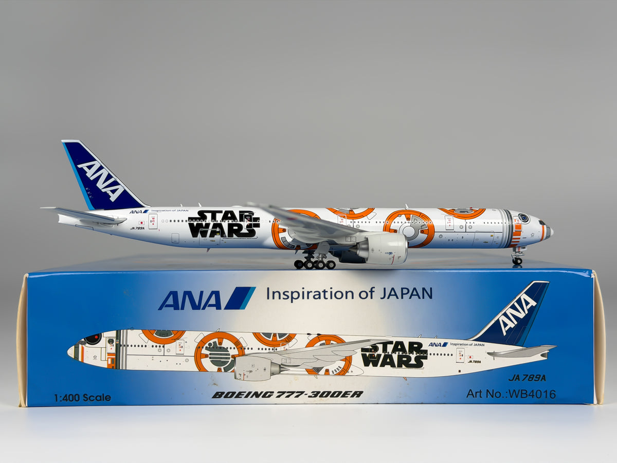 All Nippon Airways (ANA) Boeing 777-300ER 1:400 Aviation400 JA789A (WB4016)