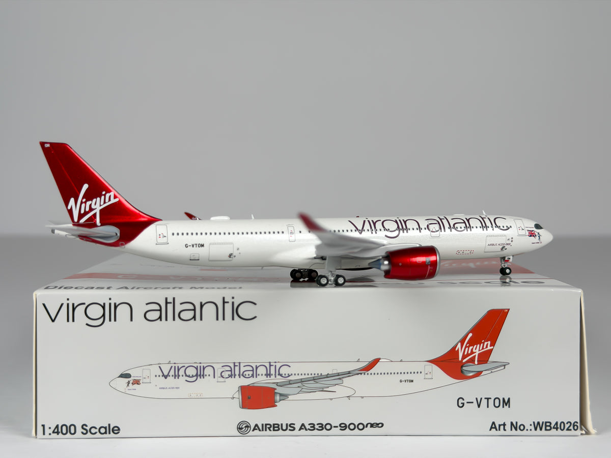 Virgin Atlantic Airbus A330-900neo 1:400 Aviation400 G-VTOM (WB4026)