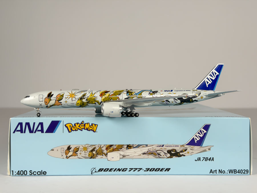 All Nippon Airways (ANA) Boeing 777-300ER 1:400 Aviation400 JA784A (WB4029)