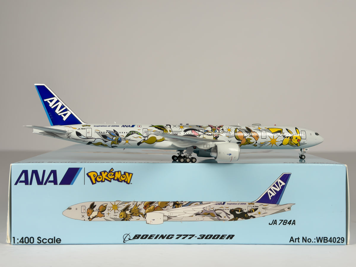 All Nippon Airways (ANA) Boeing 777-300ER 1:400 Aviation400 JA784A (WB4029)