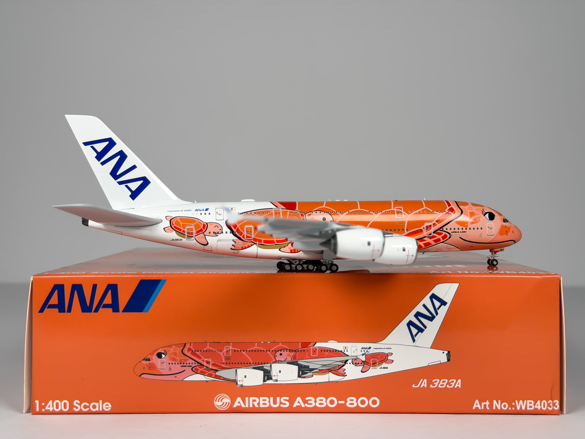 All Nippon Airways (ANA) Airbus A380-800 1:400 Aviation400 JA383A (WB4033)