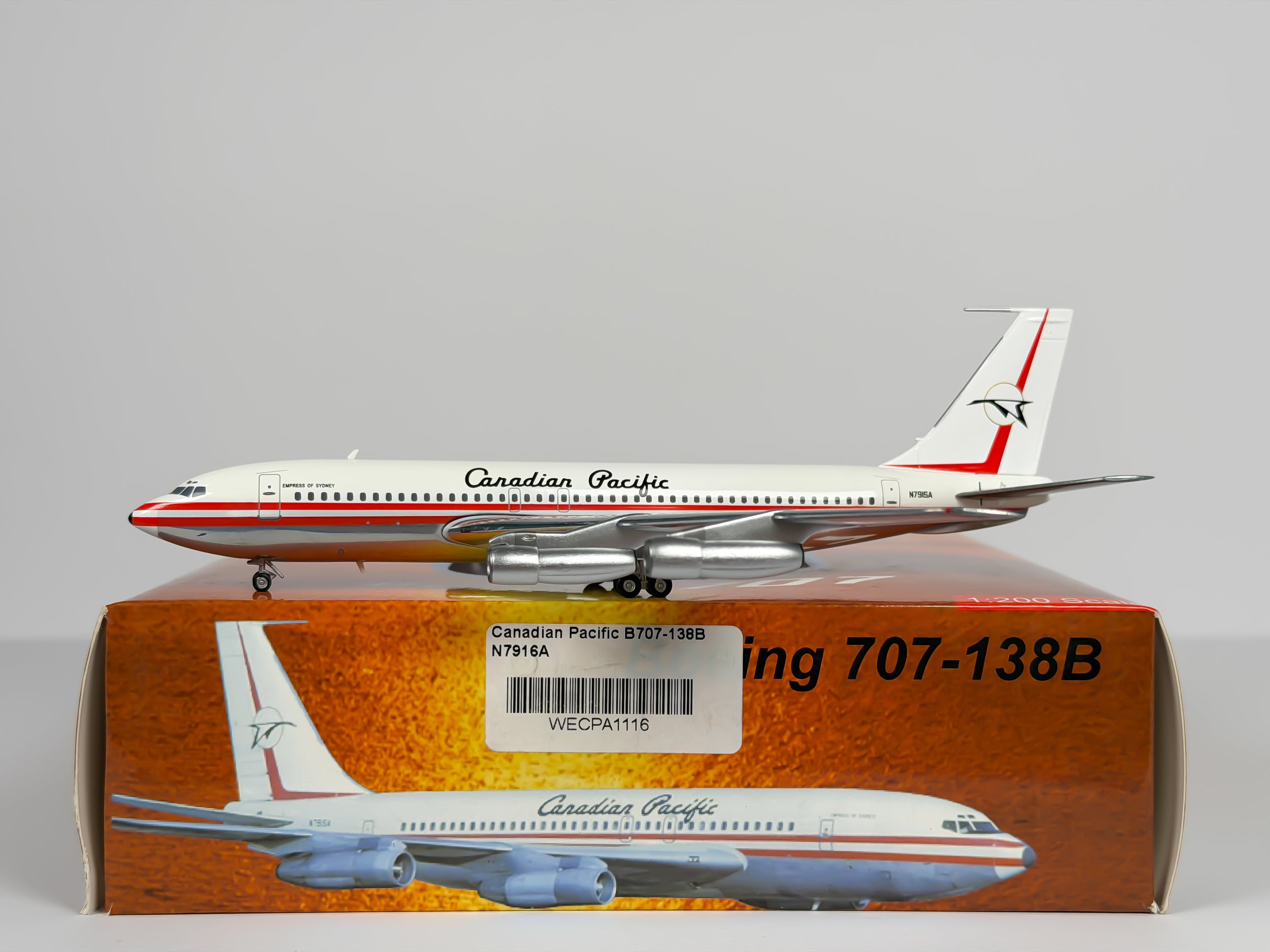 Canadian Pacific Boeing 707-100 1:200 Aeroclassics N791SA (WECPA1116)