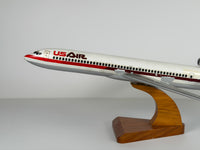 1:100 USAir Boeing 727-200 - Red/White | Wesco Models