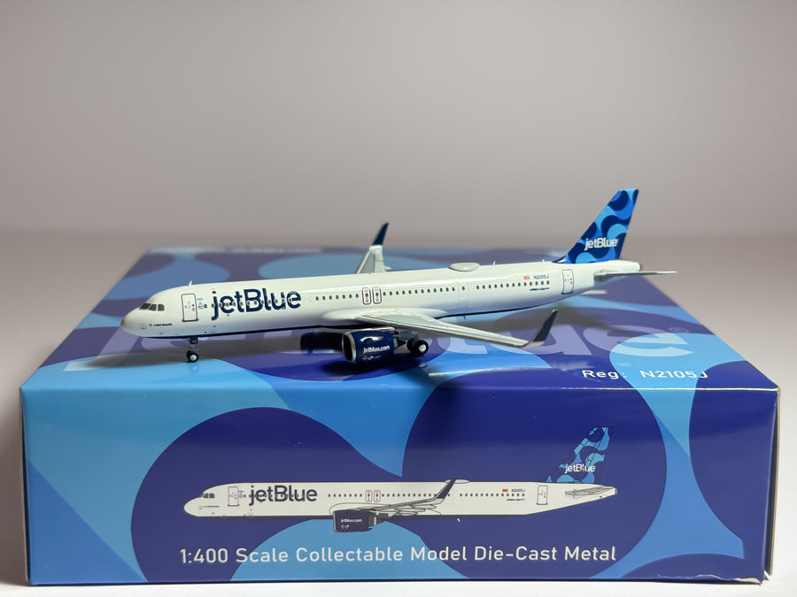 JetBlue Airways Airbus A321neo 1:400 Panda Models N2105J (WM00002)
