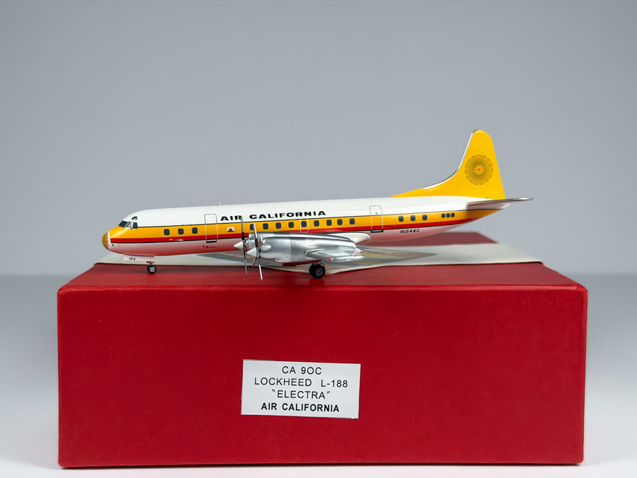 Air California Lockheed L-188 Electra 1:200 Aeroclassics N124AC (WM009)