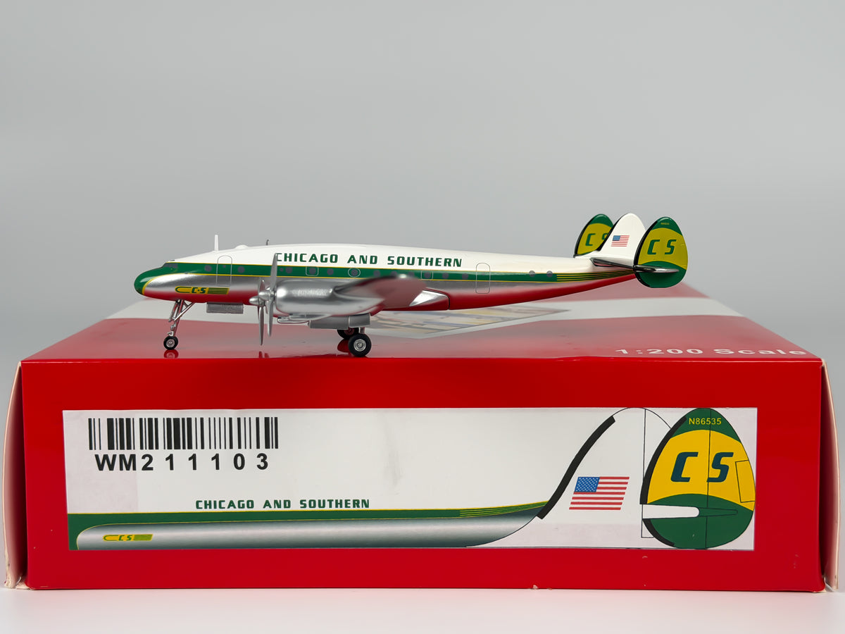 Chicago & Southern Air Lines Lockheed L-749 1:200 Aeroclassics N86535 (WM211103)