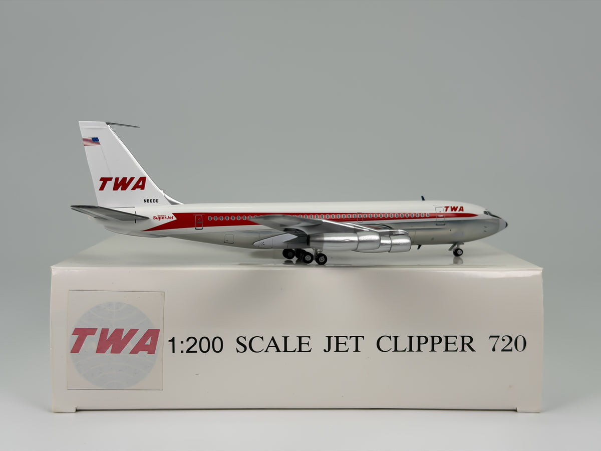 Trans World Airlines (TWA) Boeing 720 1:200 Aeroclassics N8606 (WMN793TW)