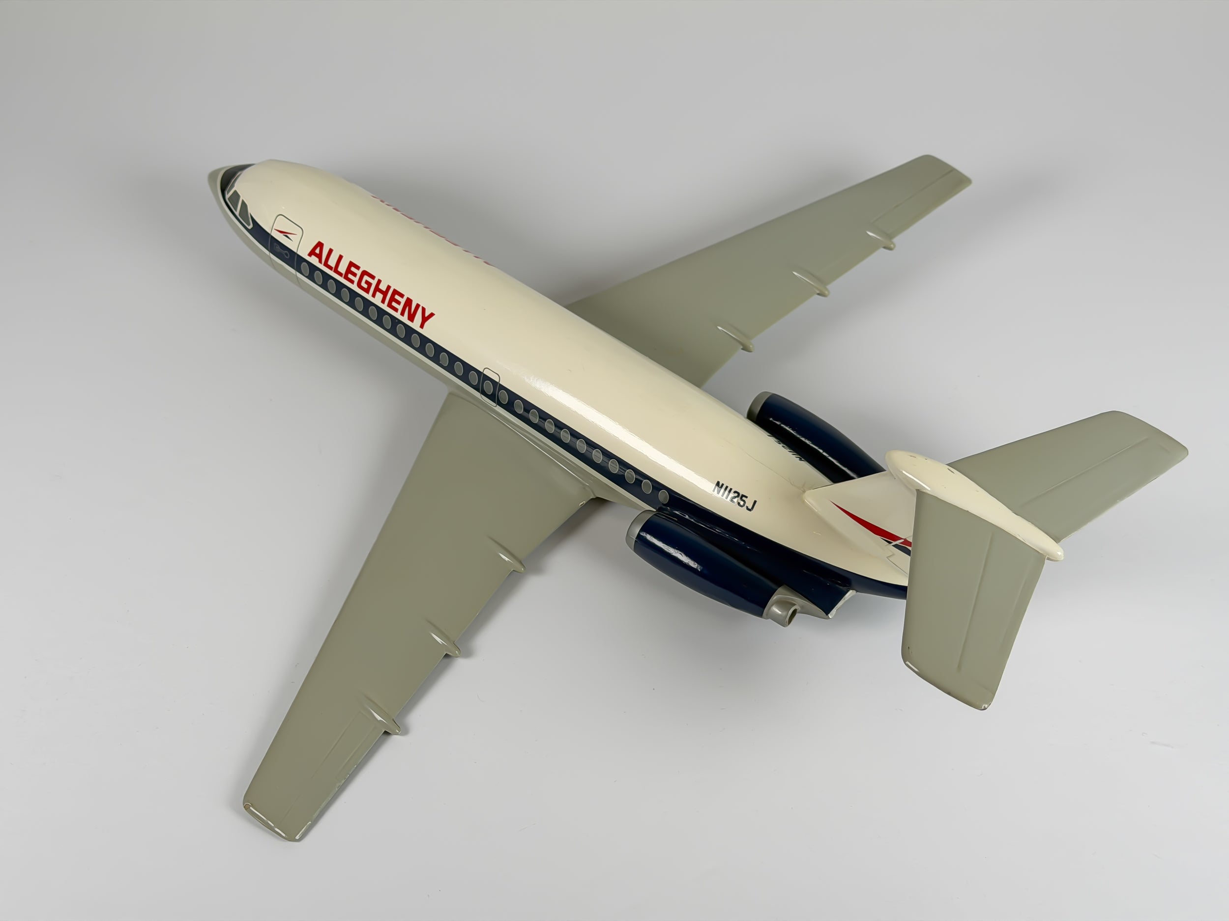 1:72 Allegheny Airlines BAC 1-11 (N1125J) - Red/Blue | Westway Models