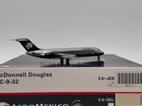 JC Wings 1:200 Aeromexico Douglas DC-9 XA-JEB Polished metal XX2217